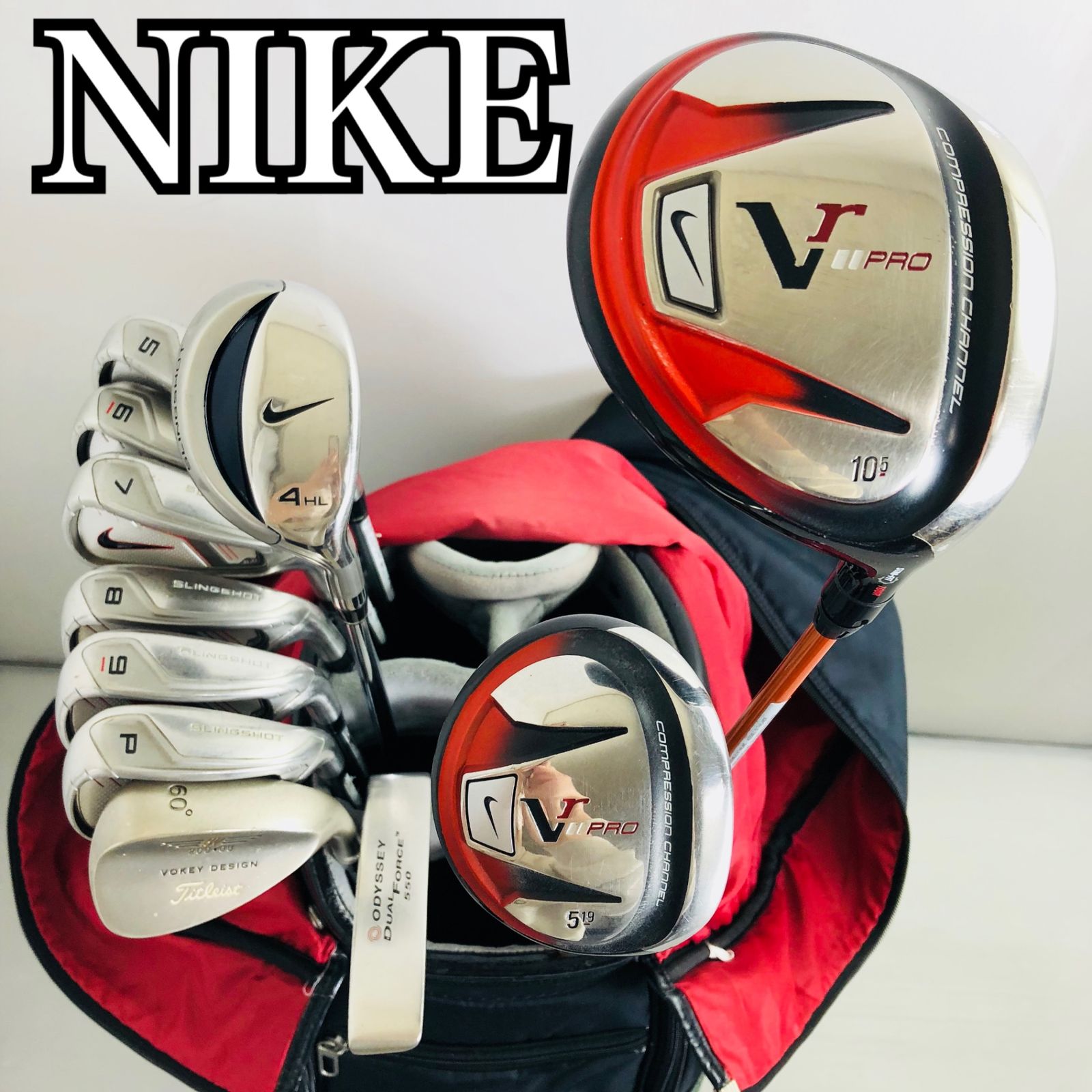 NIKE ナイキ Titleist タイトリスト メンズ ゴルフ クラブ セット