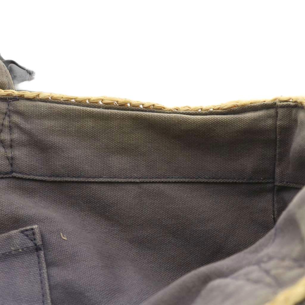 ラドロー LUDLOW かごバッグ トートバッグ ハンド ラフィア グレープ