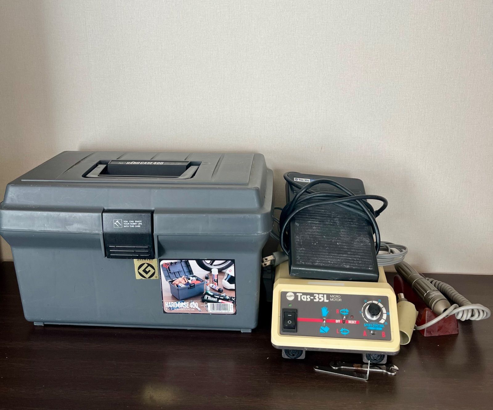 動作良品】松風 Tas-35L マイクロモーター 歯科技工 彫金 ネイル