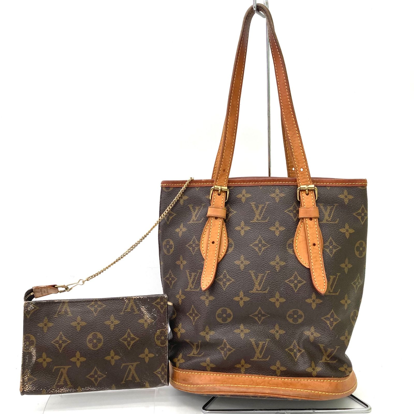 LOUIS VUITTON】ルイヴィトン プチバケット バケットPM モノグラム