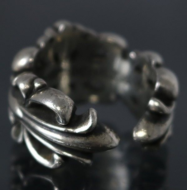 CHROME HEARTS 銀座店 クロムハーツ ダブルフローラル クロス リング