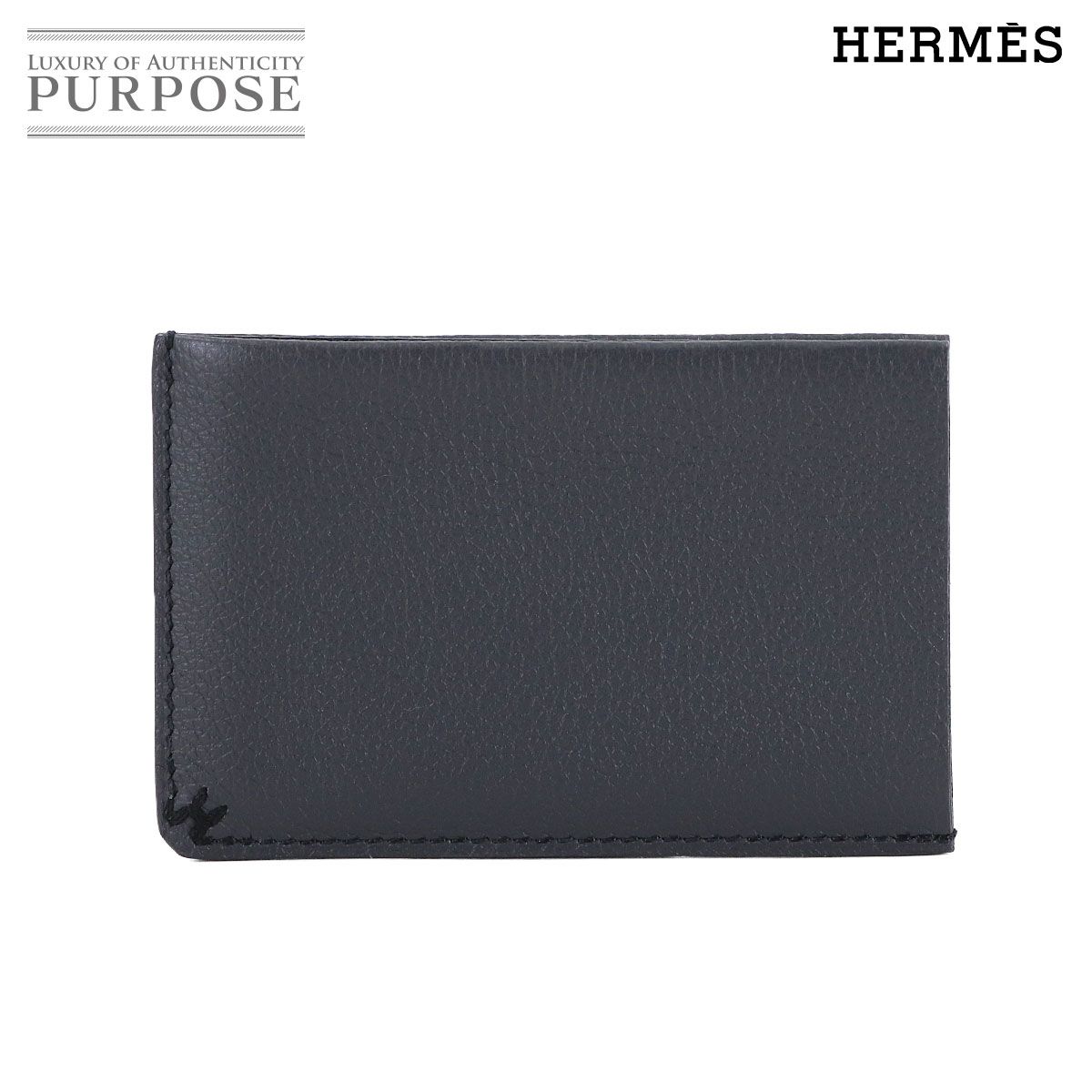 未使用 展示品 エルメス HERMES Hセリエ カードケース 名刺入れ エバー