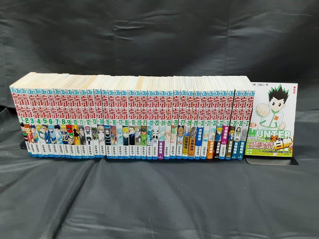 HUNTER×HUNTER ハンター×ハンター 全巻セット 1～38巻セット 状態：可