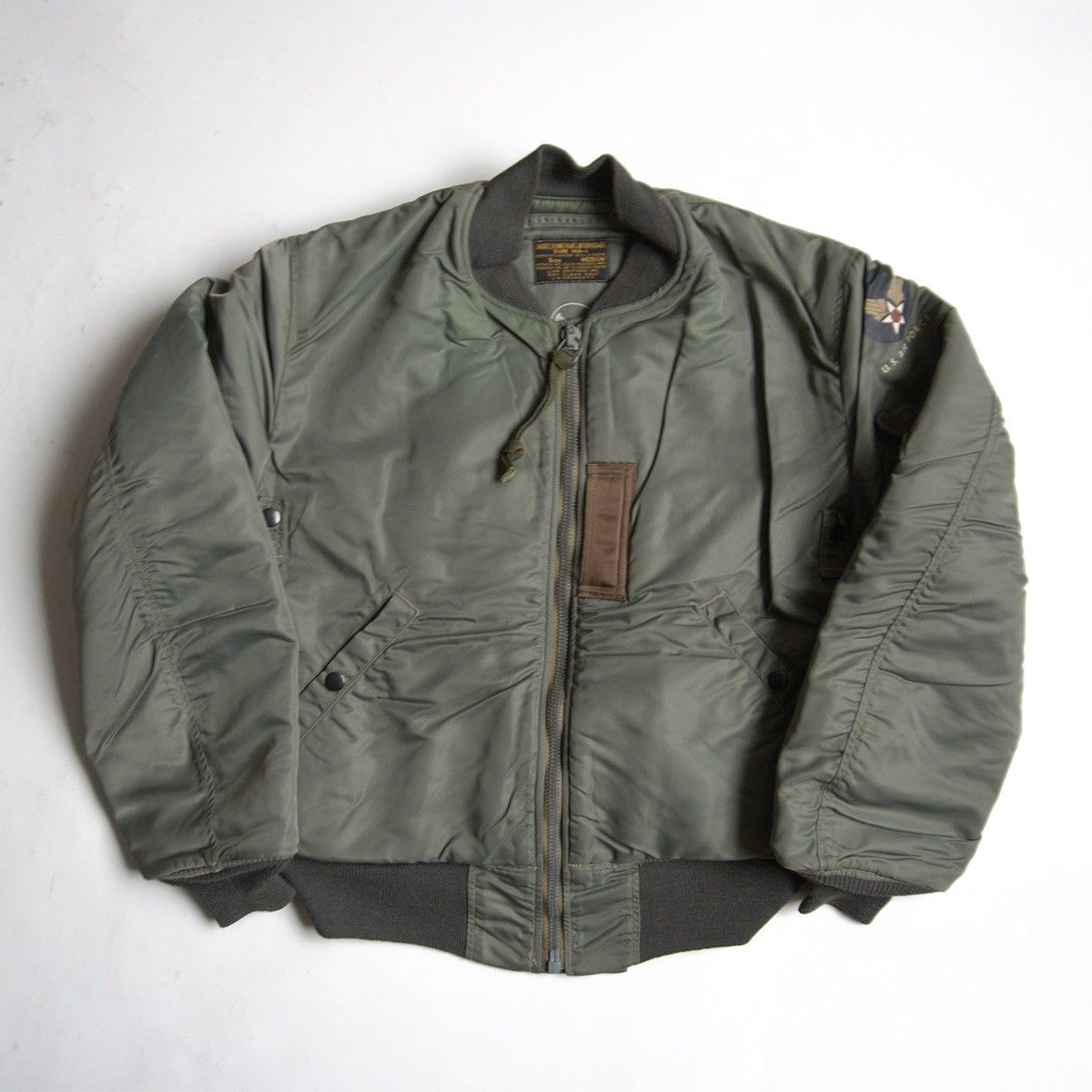 実名復刻/LION UNIFORM】BUZZ RICKSON'S【Type MA-1 1957年モデル】 M