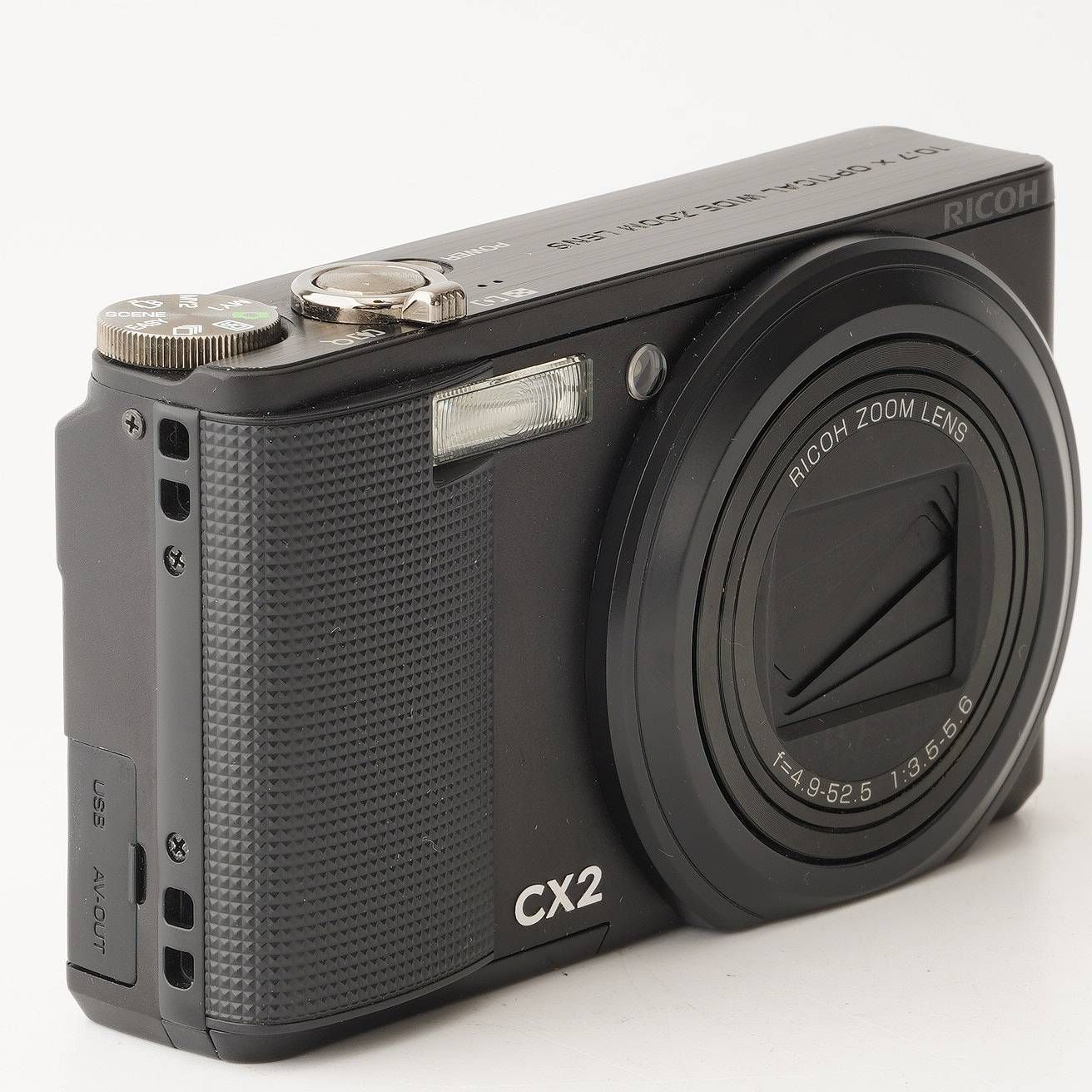 リコー Ricoh CX2 ブラック コンパクト デジタルカメラ - メルカリ