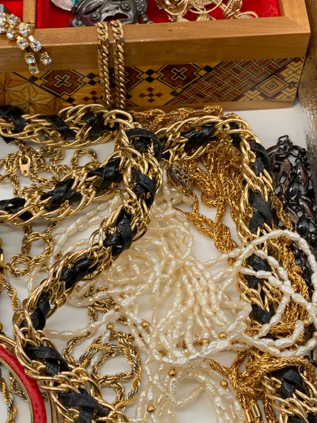 遺品整理 生前整理 アクセサリー まとめ売り ネックレス リング