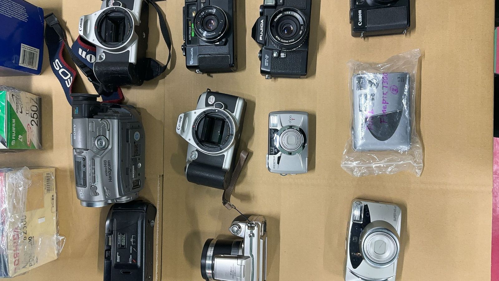 MO-00480 カメラ まとめ売り ジャンク品 canon fuji oy - メルカリ