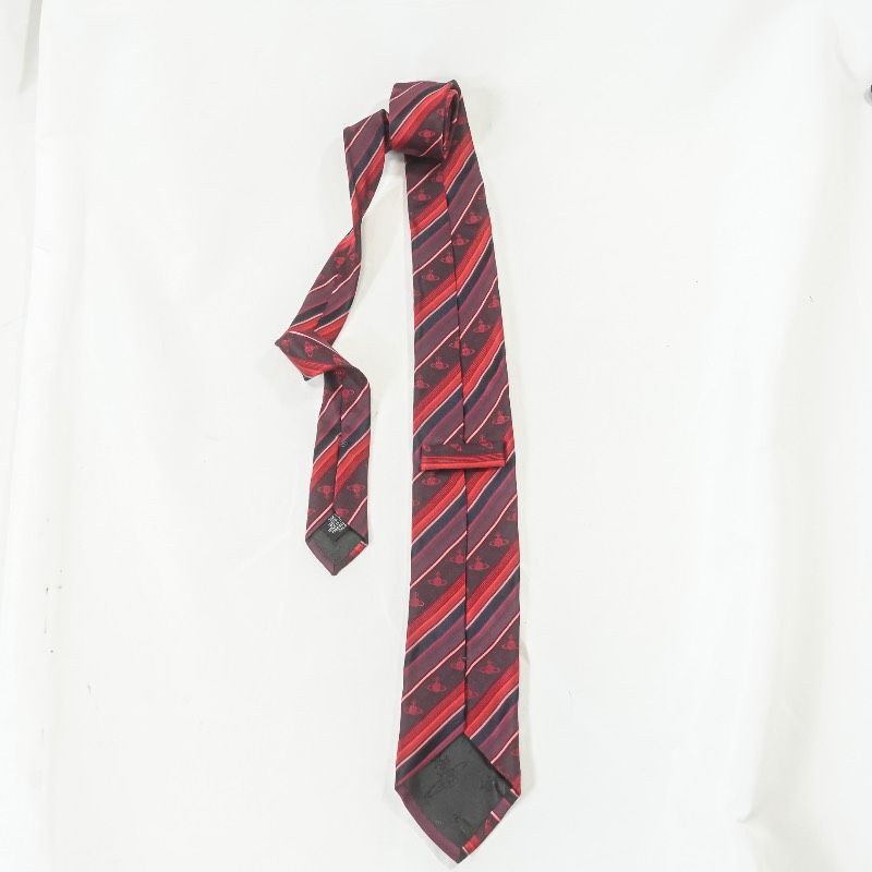 Vivienne Westwood ヴィヴィアンウエストウッド ネクタイ オーブ柄 総