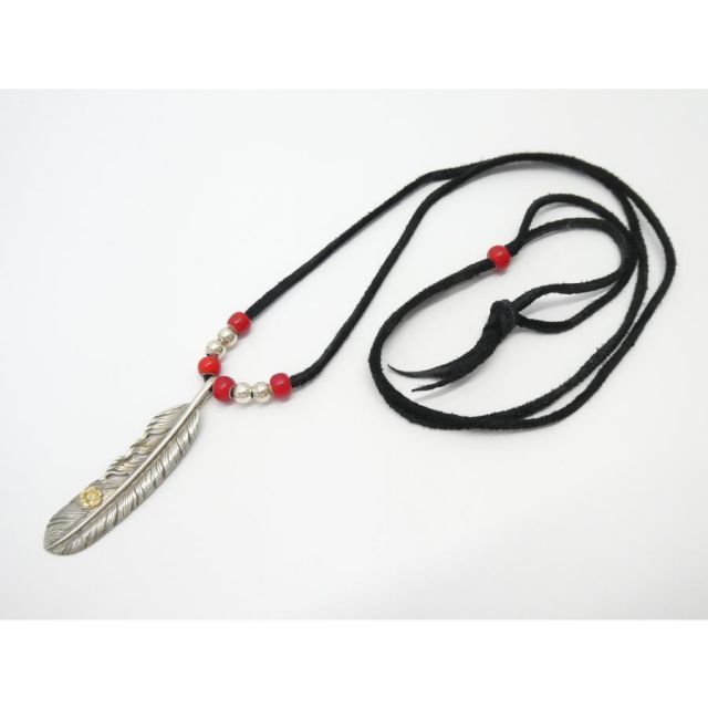 タディアンドキング TADY&KING Lサイズ フェザーネックレス