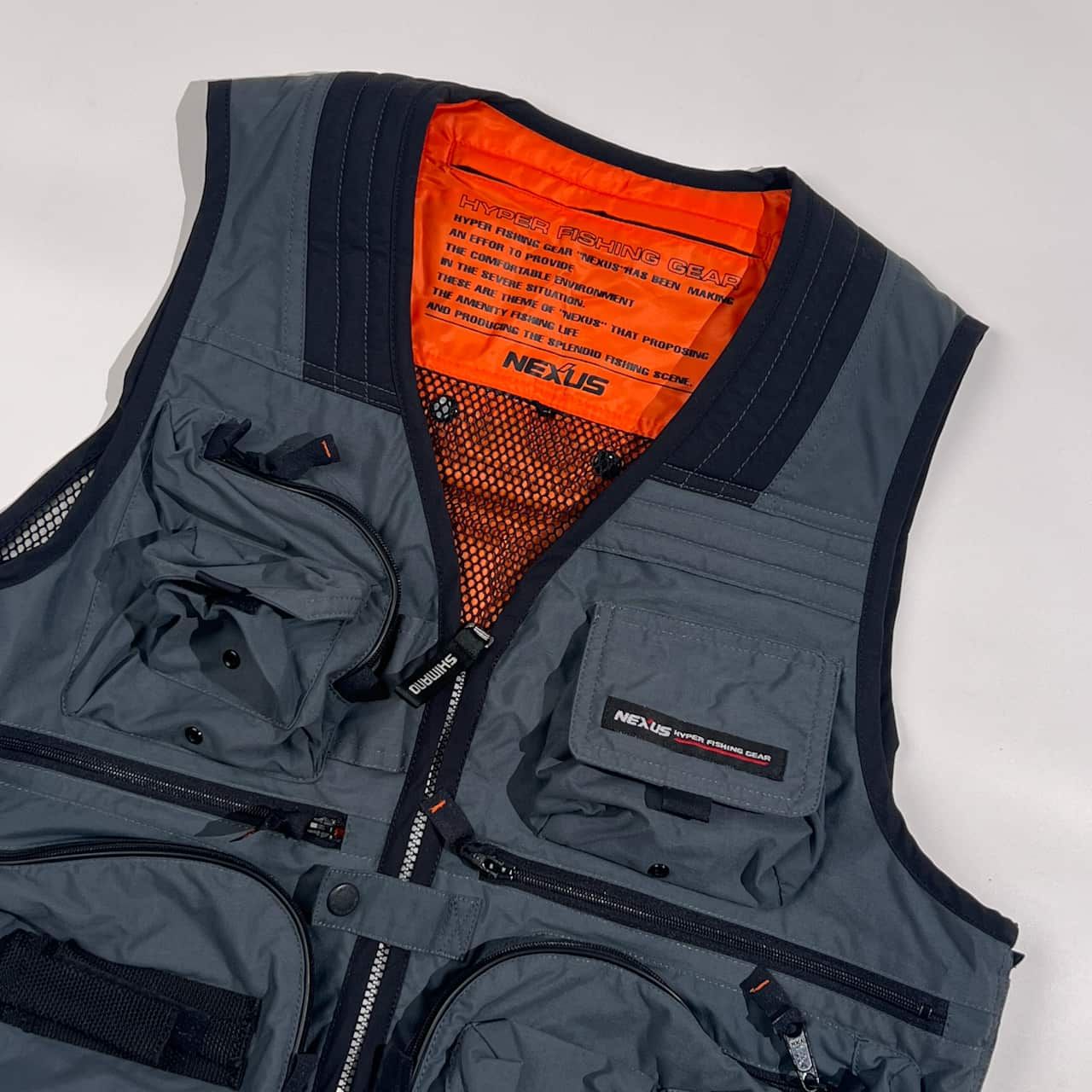 SHIMANO NEXUS シマノ ネクサス 機能ポケット フィッシングベスト L