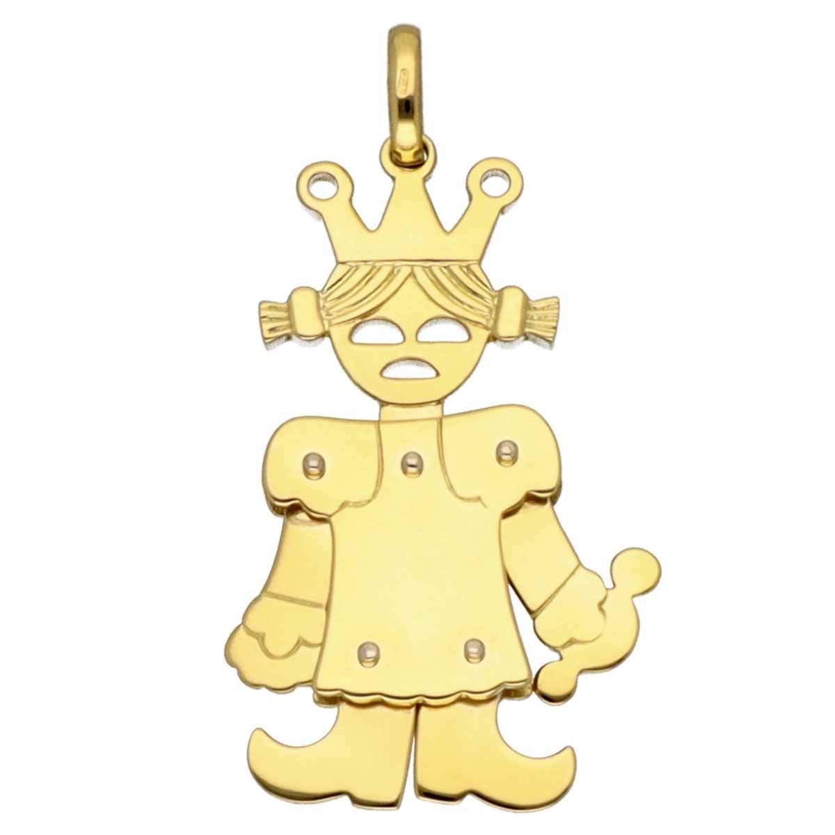 Pomellato ポメラート クイーン ペンダントトップ 750 K18 YG イエロー