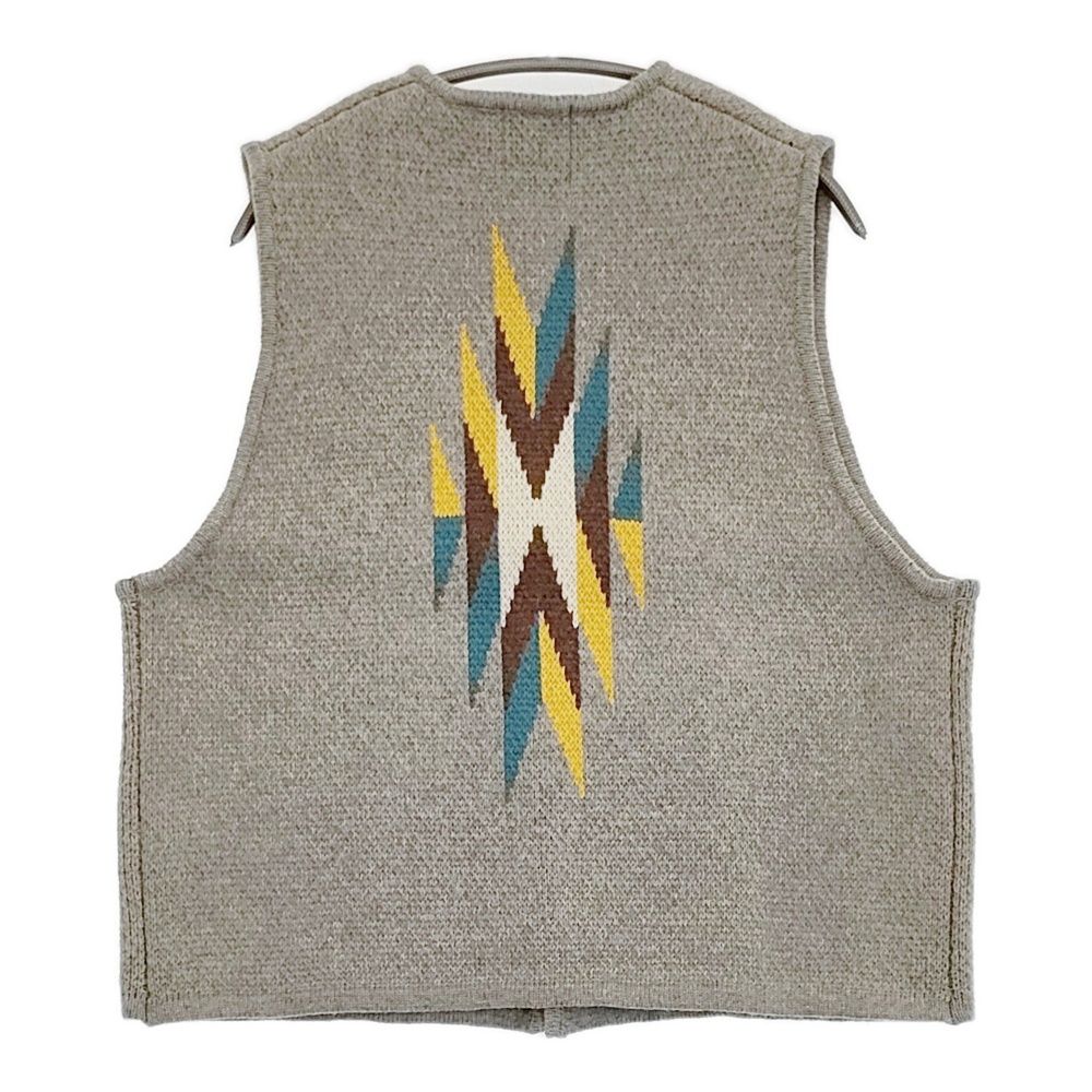 Geo Trowark strato別注 チマヨ柄ニットベスト ナイモノねだり