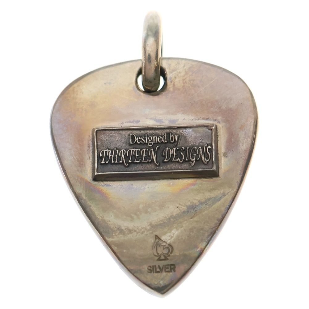 THIRTEEN DESIGNS (サーティーンデザインズ) ギターピック スカル