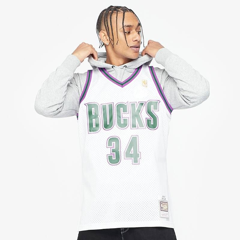 送料無料・匿名配送】M&N NBA バックス レイ・アレン 96-97 公式