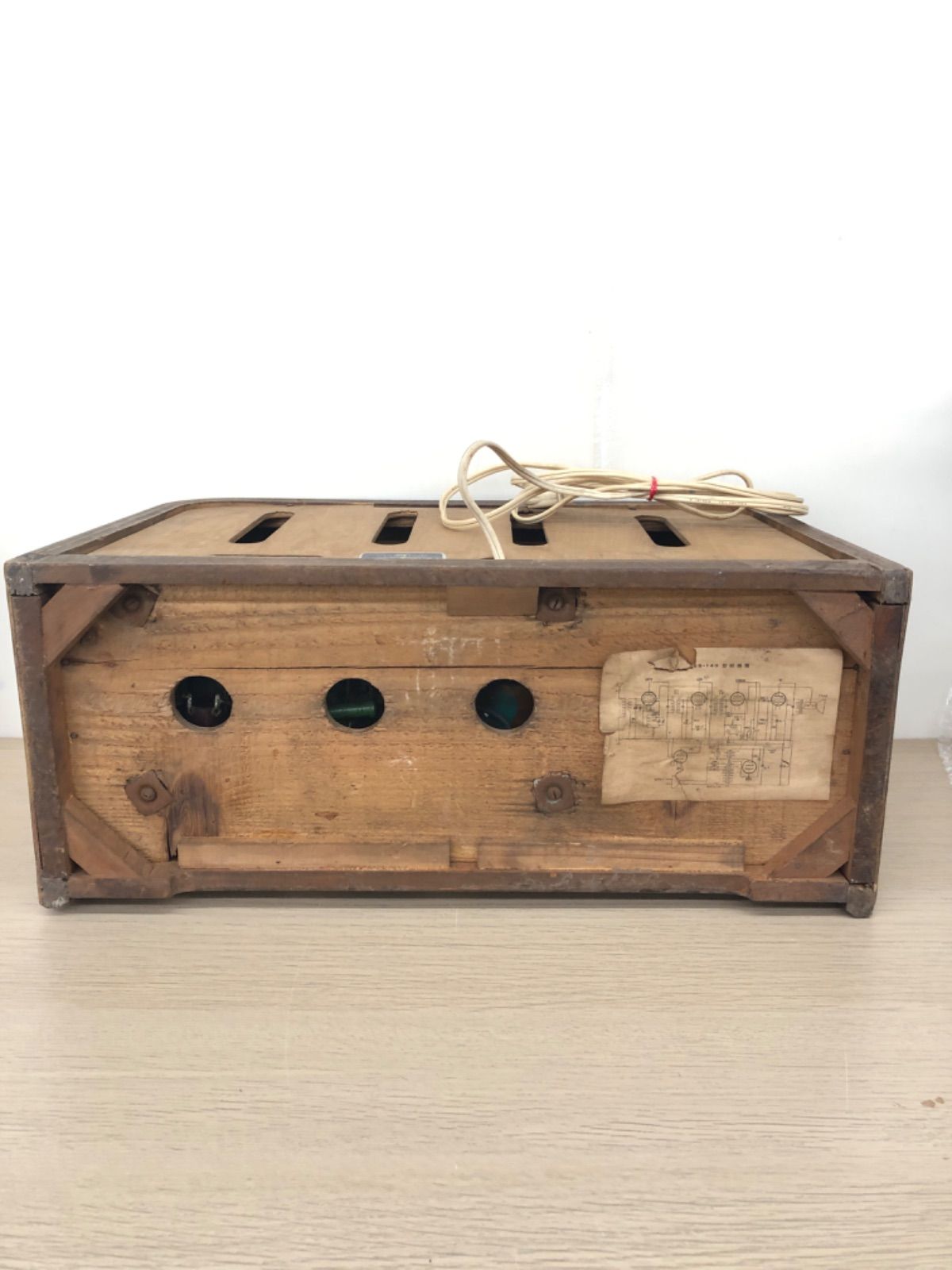 中古品］サンヨー 真空管ラジオ SS−148動作確認済 - メルカリ