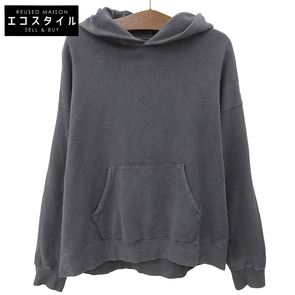 VISVIM ビズビム JUMBO SB HOODIE P. O. DMGD トップス メンズ グレー