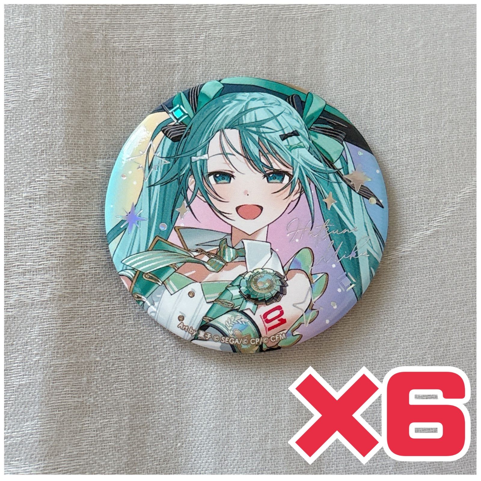 プロセカ 5th 5周年 感謝祭 缶バッジ 初音ミク 6個セット - メルカリ