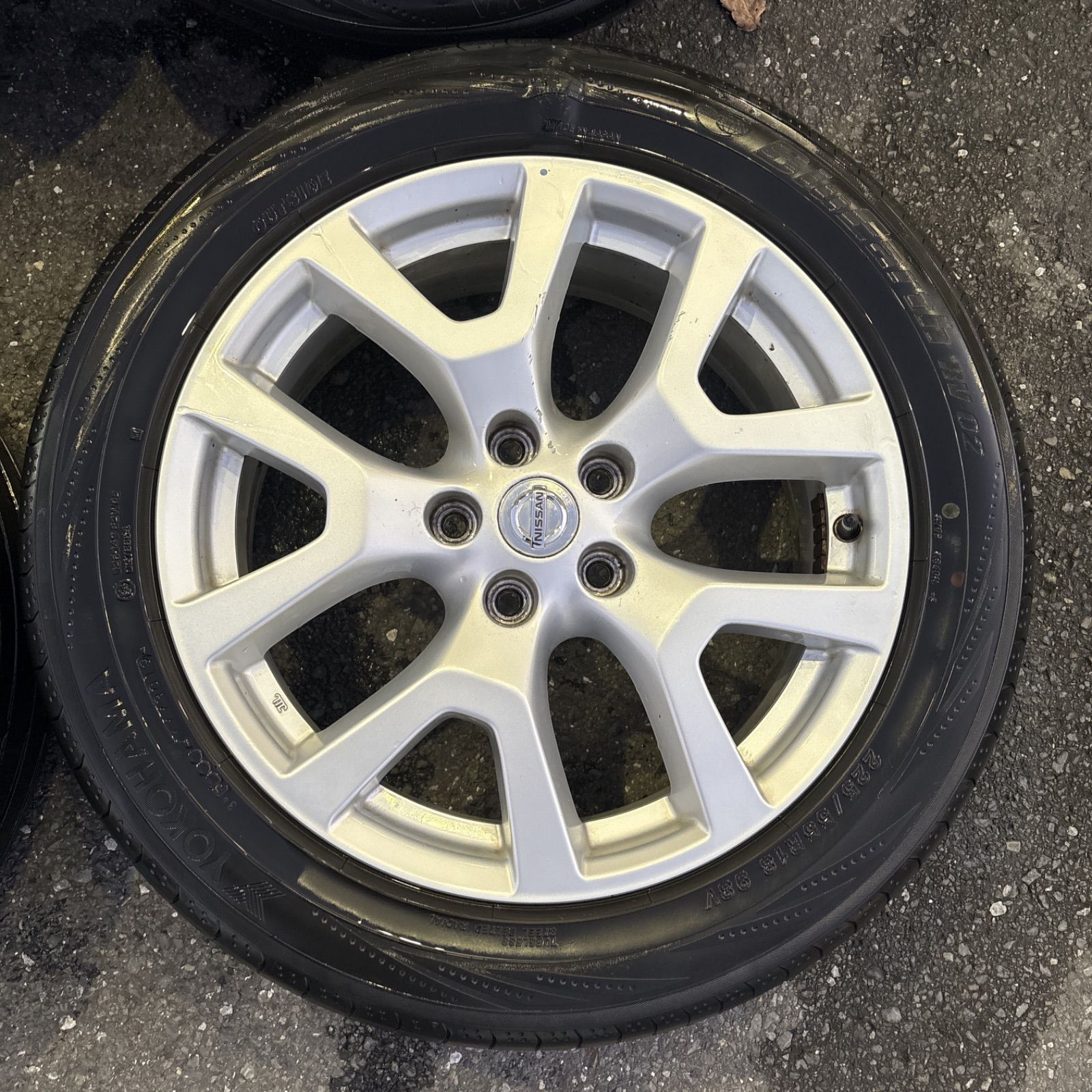 最終値下げ【送料無料】日産 T31 エクストレイル 純正ホイールタイヤ