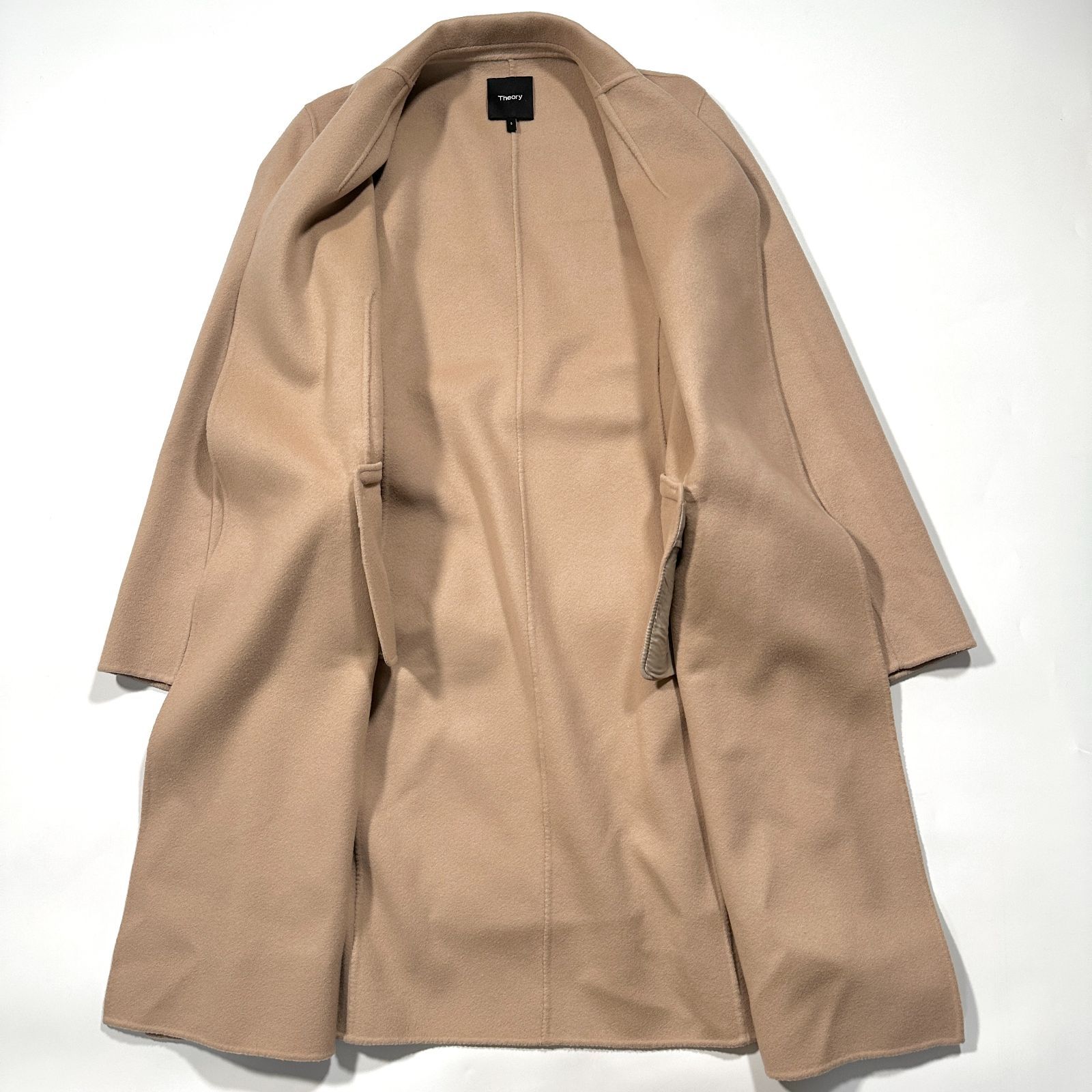 美品 Theory セオリー NEW DIVIDE LUXE カシミヤ ダブルフェイス