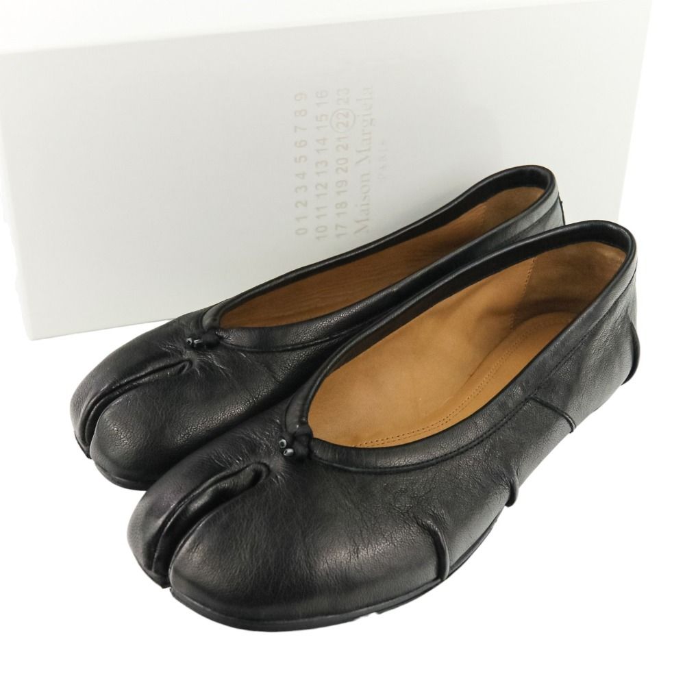 美品 Maison Margiela 22 メゾンマルジェラ TABI BALLERINA NEW タビ