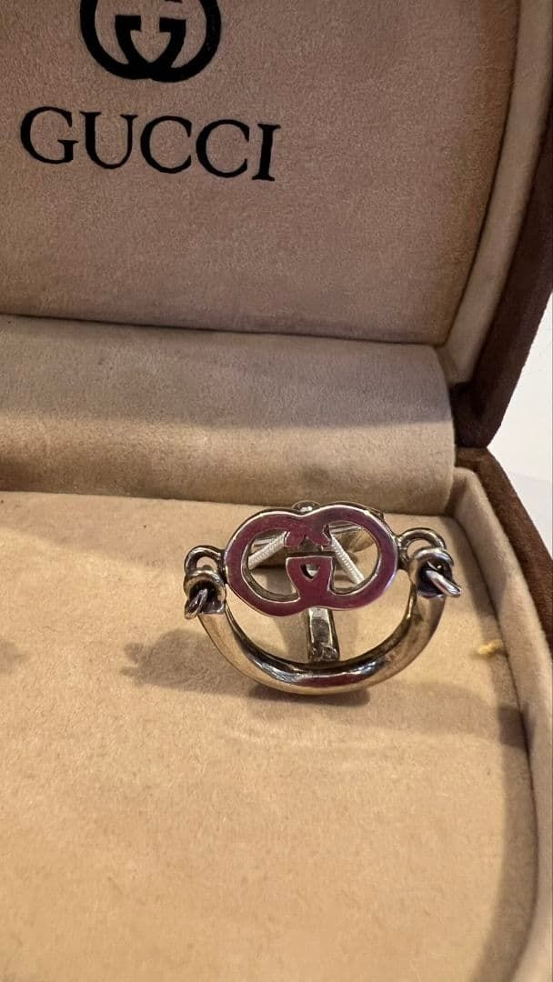 GUCCI レア品 銀製馬具 オールドグッチ シルバー925 インター