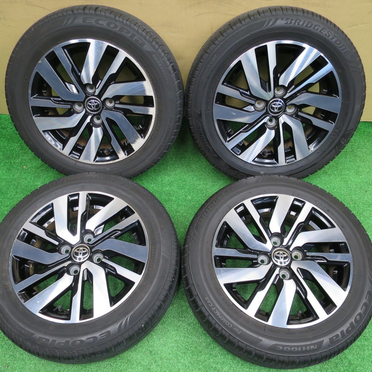 バリ溝！9分☆トヨタ タンク ルーミー 純正 165/65R14 ブリヂストン