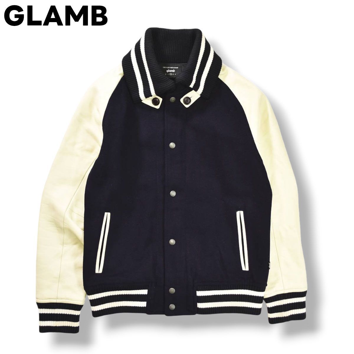 glambスタジャン サイズ1羊革 GB0419/JKT04 グラム GLAMB スタジャン