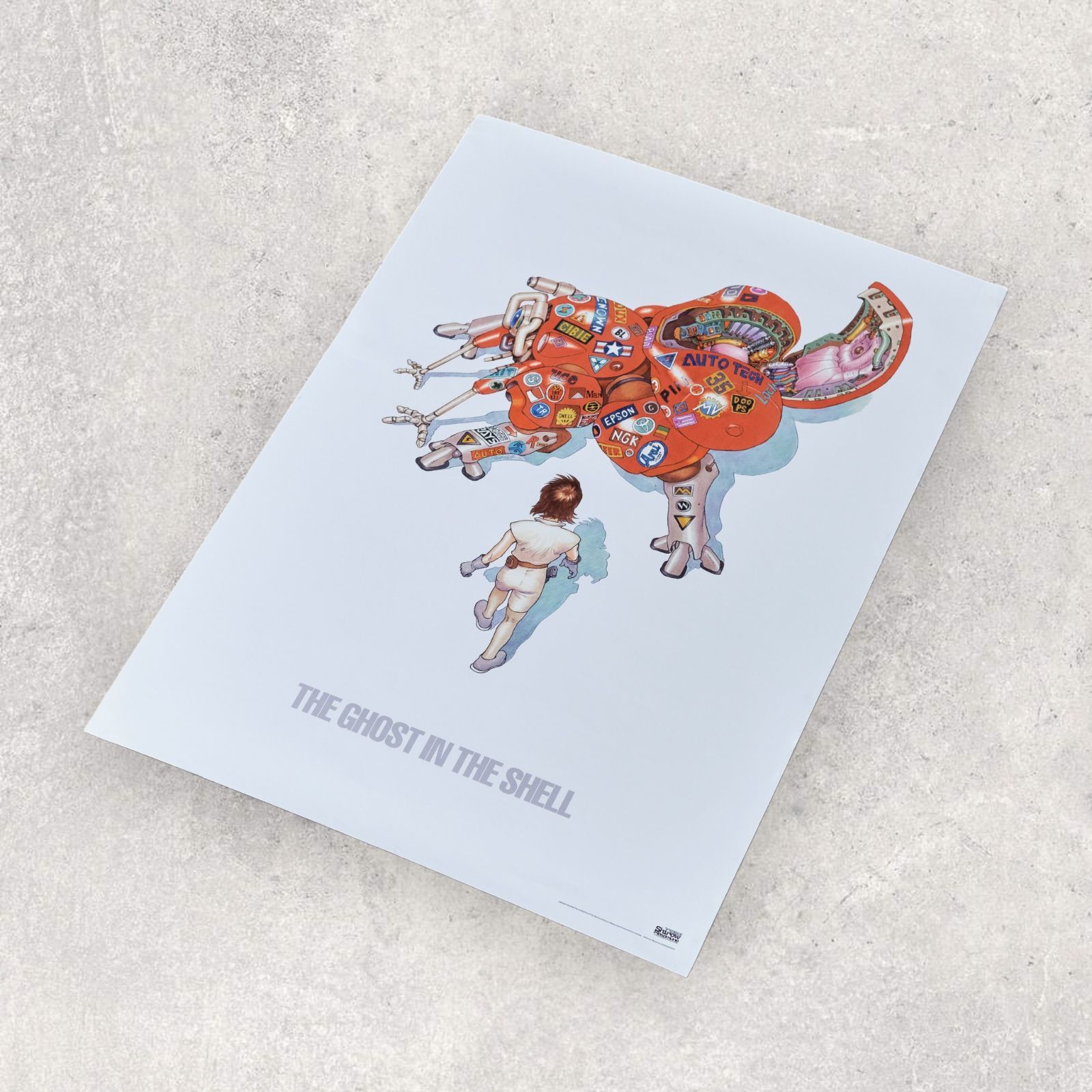 士郎正宗の世界展 大友克洋×攻殻機動隊 ポスター B2 トリビュート