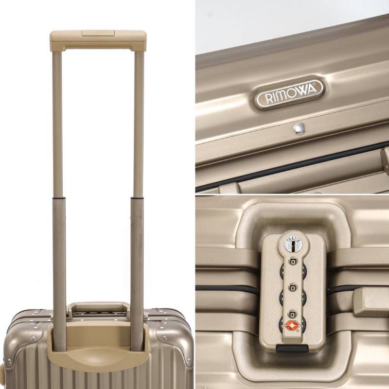 美品 RIMOWA リモワ TOPAS トパーズ 32L 機内持ち込み 4輪 TSAロック