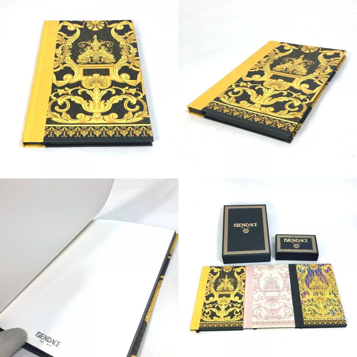ヴェルサーチ フェンディ フェンダーチェ FENDACE 3冊セット ノート