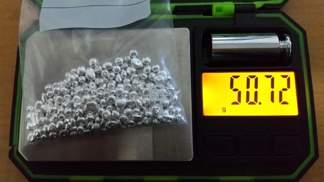 純銀 笹吹き シルバー silver 50g 精錬直後の輝き - メルカリ