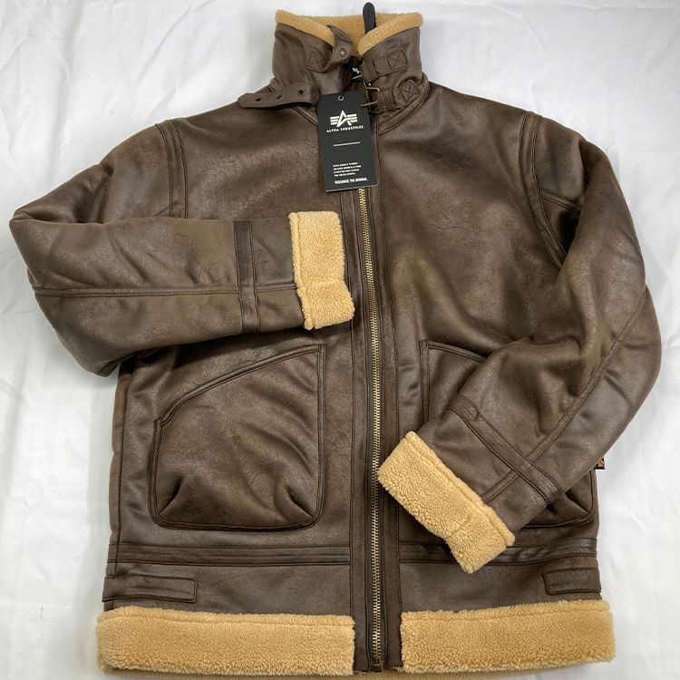 アルファ M サイズ ALPHA INDUSTRIES フライト ジャケット B3 アウター