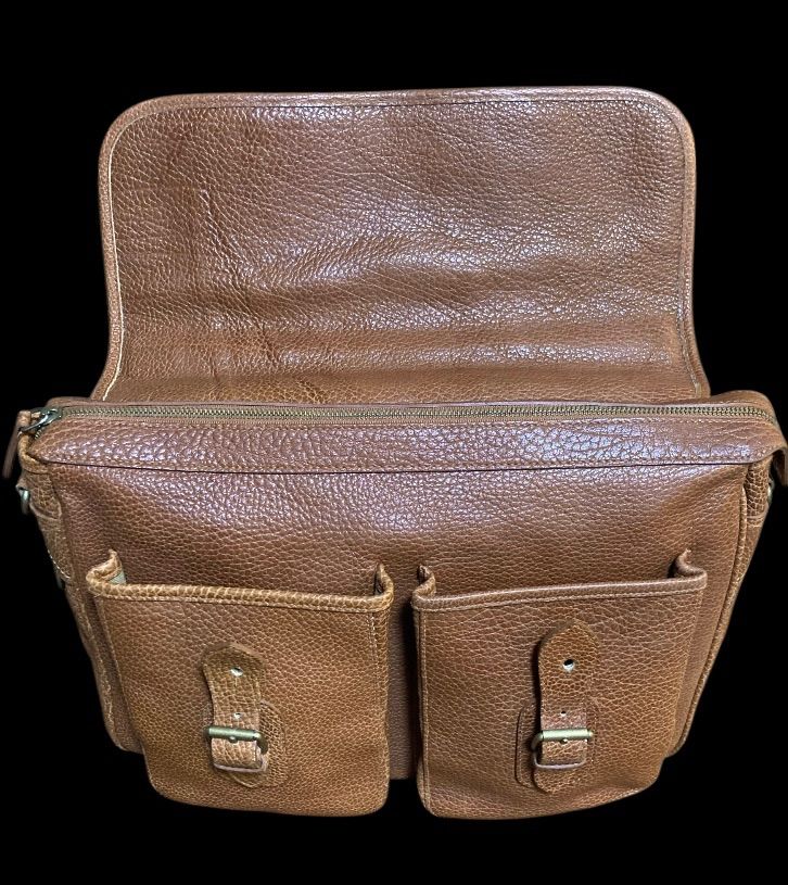 ラルフローレン Polo Ralph Lauren シボ革 2way ビジネスバッグ