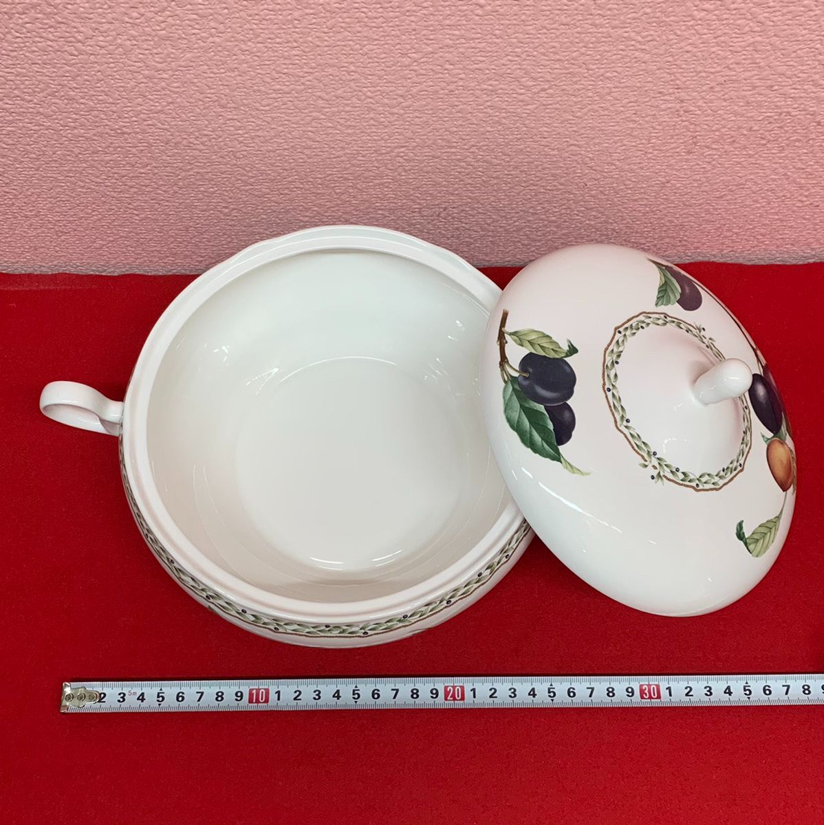 未使用品】ノリタケ ロイヤルオーチャード キャセロール スープポット