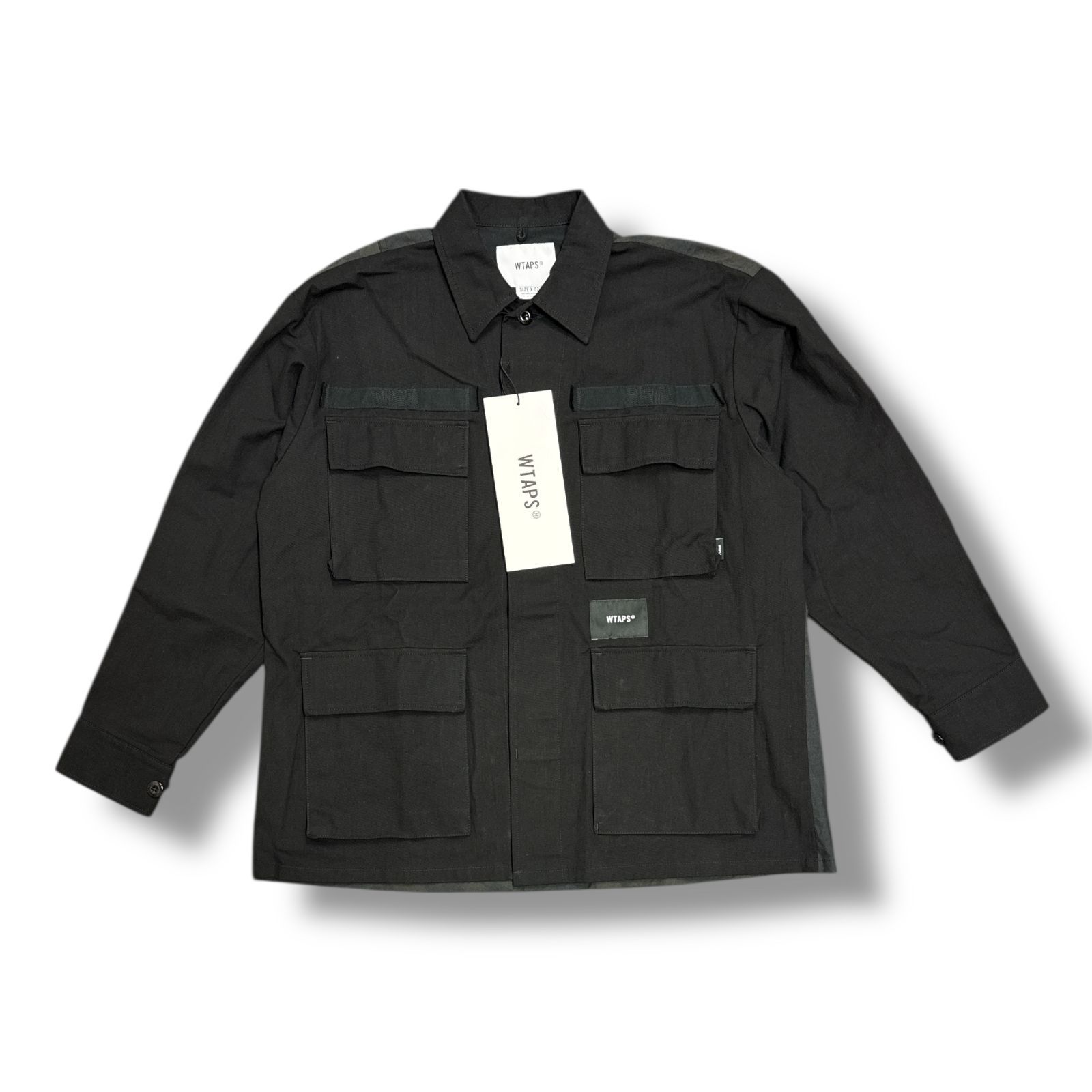 wtaps 25aw 252MV LS COTTON ブラックXL wtaps 25aw 252MV LS COTTON