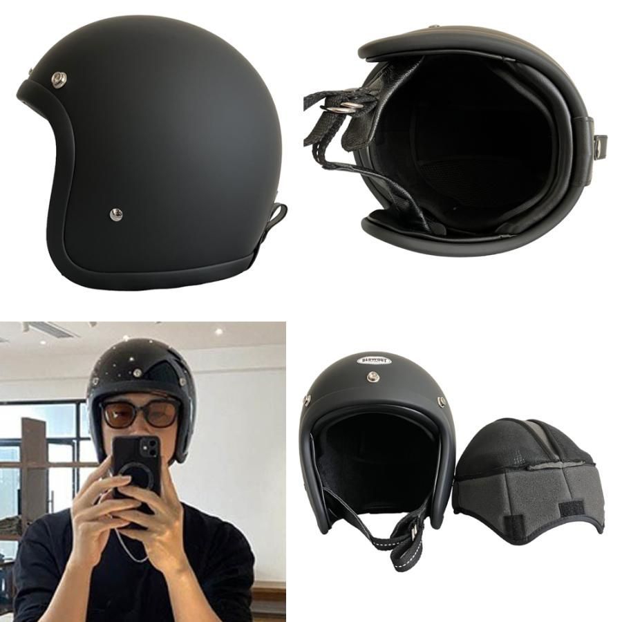 Blowout 500-TX ヘルメット 500TX スモールジェット マットブラック