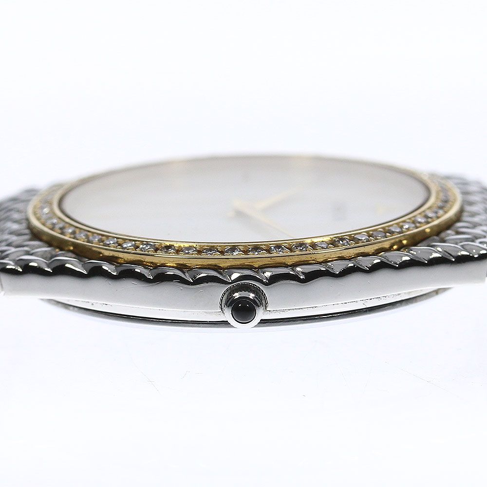 セイコー SEIKO 8N70-6140 クレドール ダイヤベゼル クォーツ メンズ