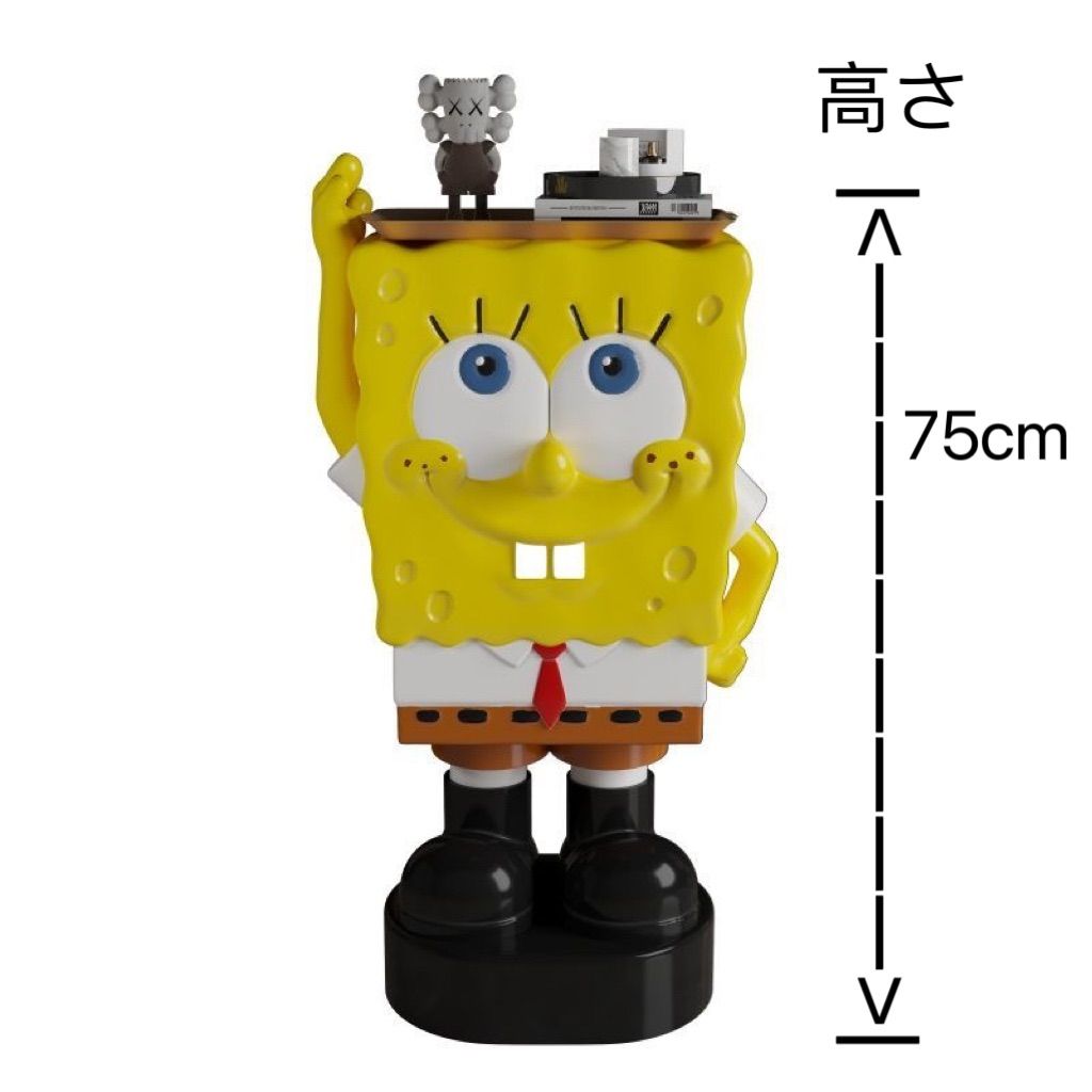 スポンジボブ ディスプレイ 等身フィギュア - メルカリ