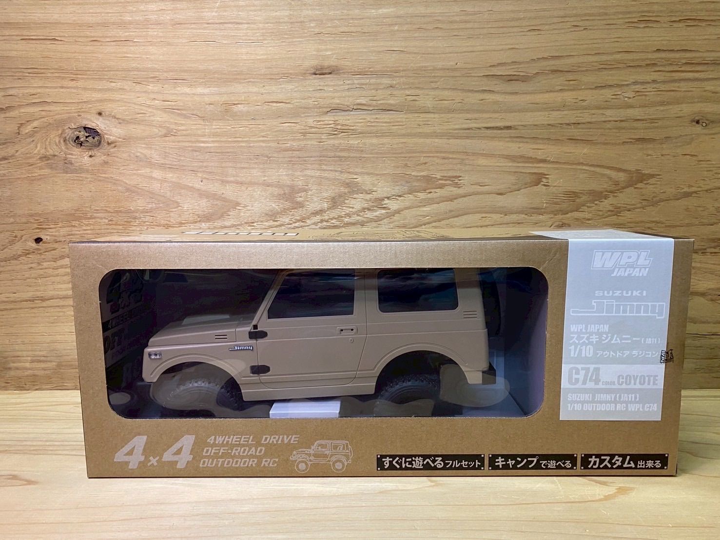 新品・未開封 WPL JAPAN スズキ ジムニー(JA11) C74 RTR コヨーテ