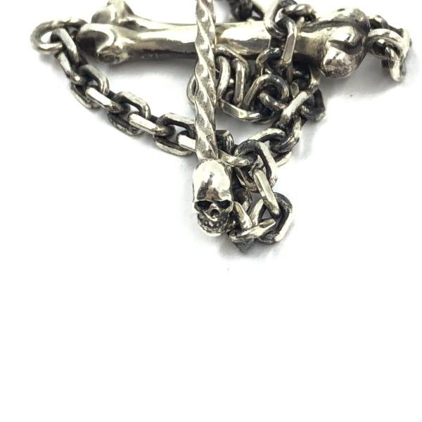 中古】NEIGHBORHOOD×THE GREAT FROG シルバー925 ブレスレット サイズ