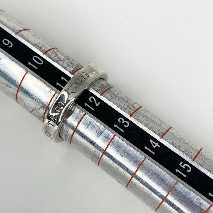 TIFFANY & Co. ティファニー 1837 ナローリング 指輪 シルバー 925