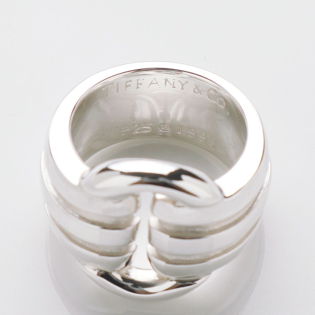 ティファニー ヴィンテージ グルーブド サークル リング 9号 – c.1995