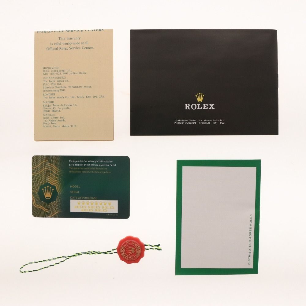 □ ロレックス GENEVE パスケース カードケース 保証書ケース 付属品