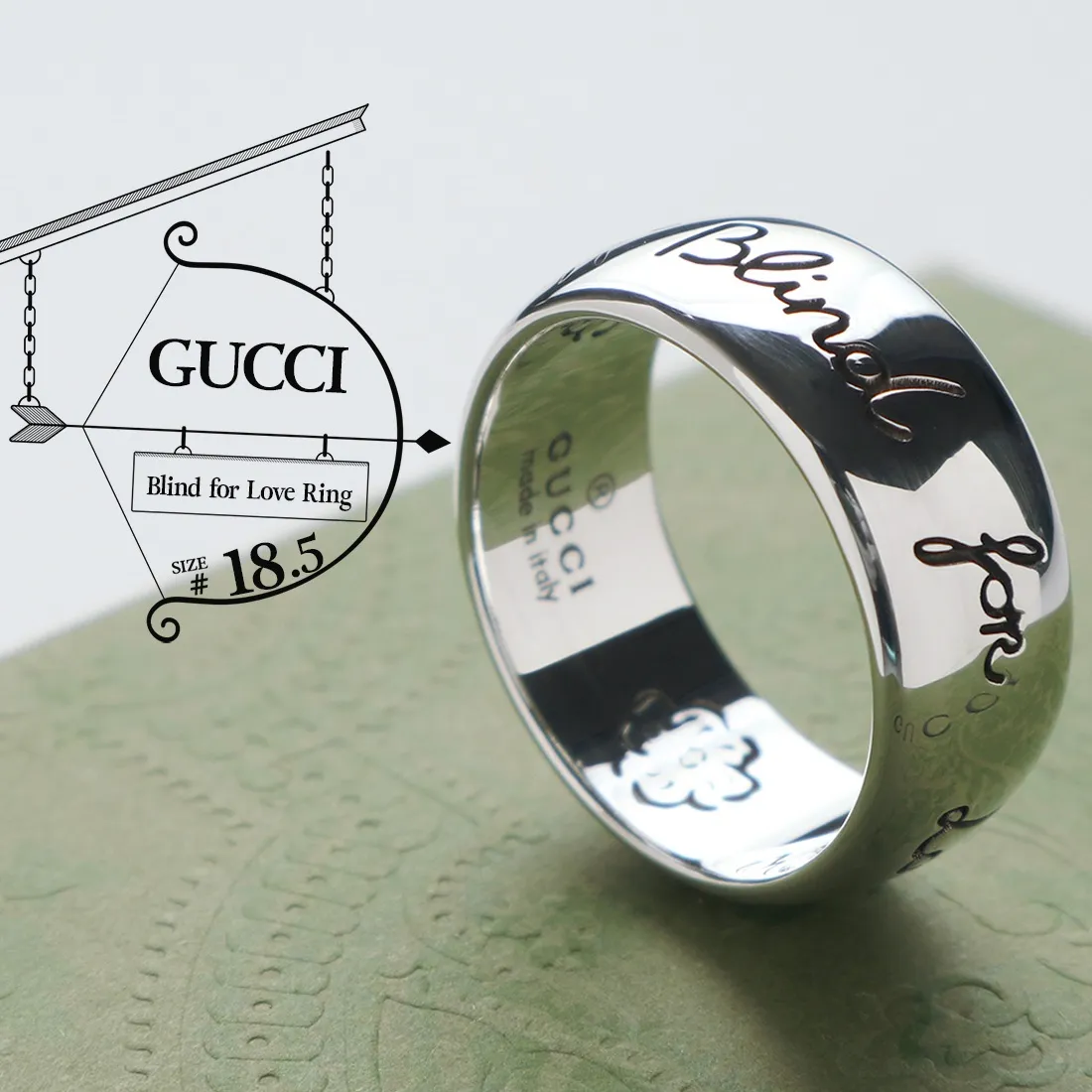 2026年最新】グッチ ブラインドフォー ラブリングの人気アイテム