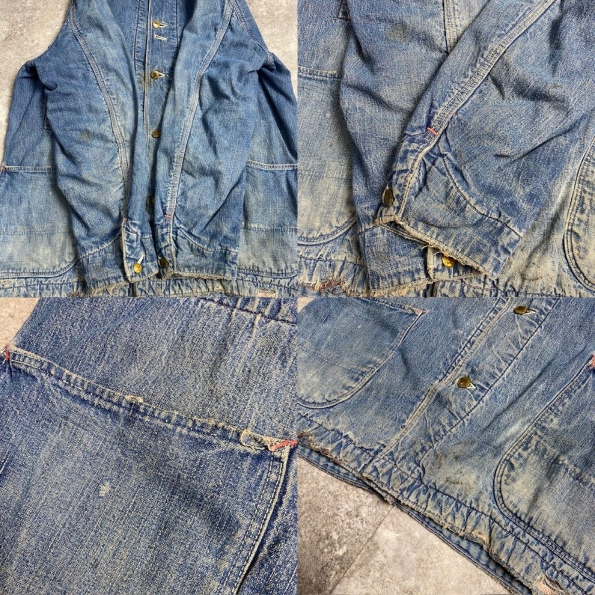 50's 60's 50s 60s HERCULES ブランケットライナー デニムカバーオール