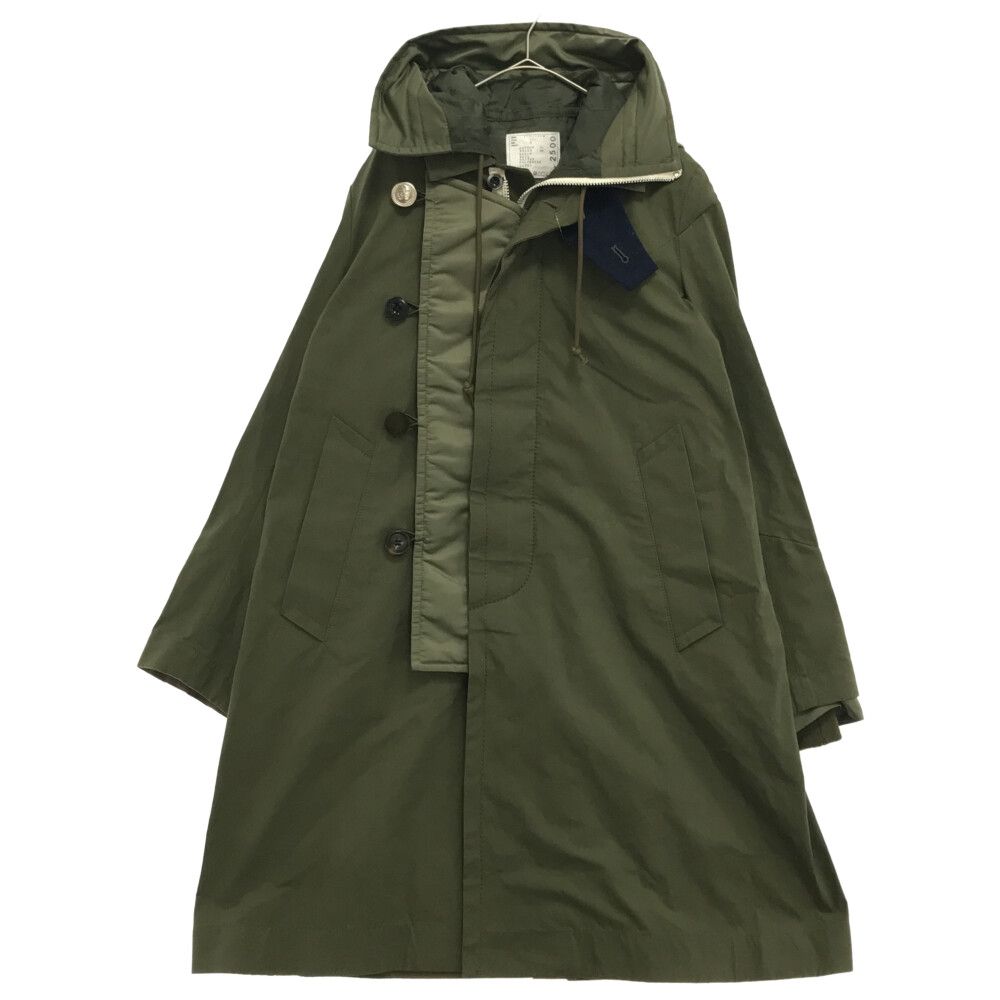 Sacai (サカイ) 21SS OXFORD COAT オックスフォード コート カーキ