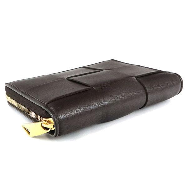 BOTTEGA VENETA ボッテガヴェネタ 二つ折り財布 ブラウン - メルカリ