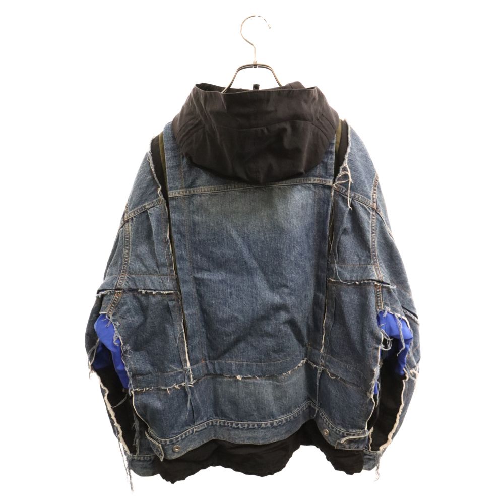 Sacai (サカイ) 21AW Denim Docking Blouson デニム ドッキング