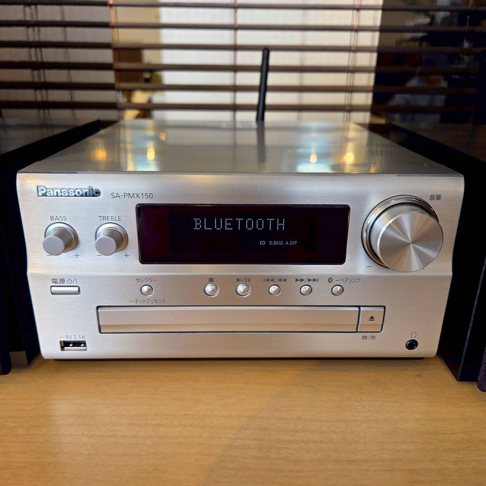 ➀ Panasonic パナソニック CDステレオシステム ミニコンポ Bluetooth