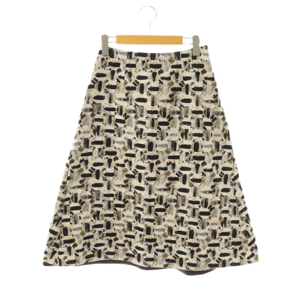 アナイ ANAYI 23SS オードトワレジャガード後ろ切り替えスカート 36